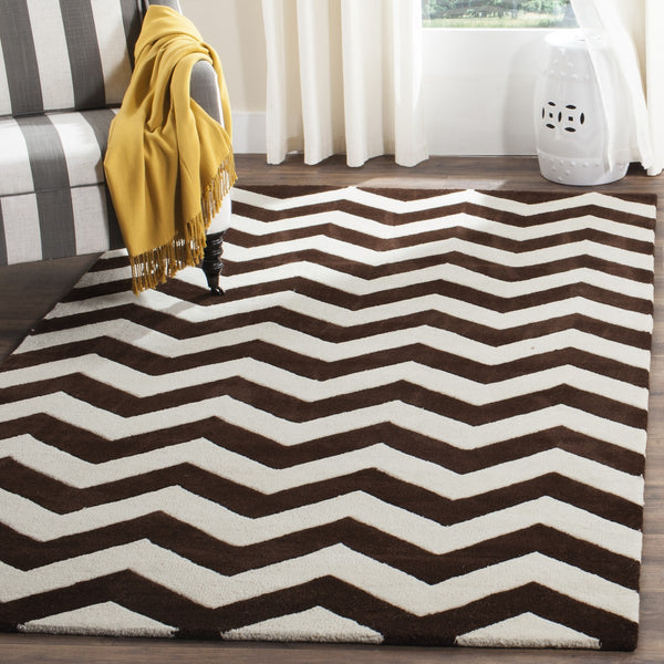 Safavieh Clearance Chatham CHT715K Brown Rug