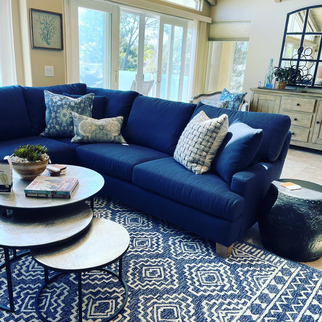surya granada gnd 2322 dark blue rug