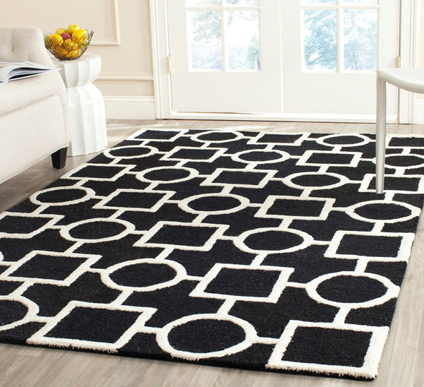 Safavieh Clearance Cambridge CAM143E Black Rug