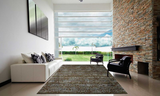 Nourison Clearance Rhapsody RH009 Blue Rug