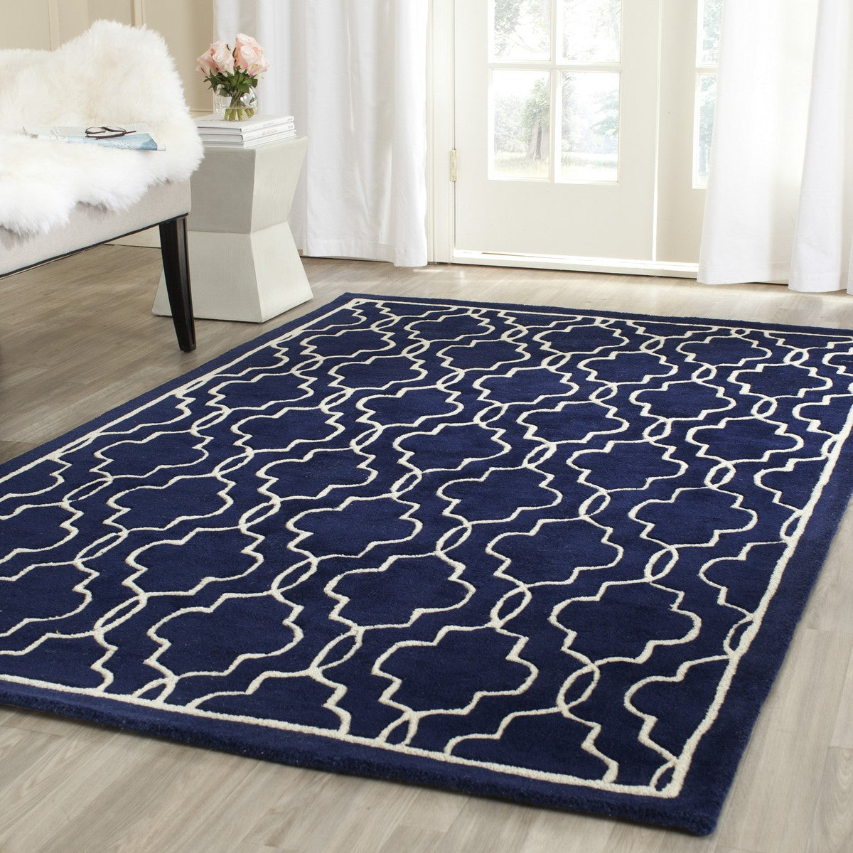Safavieh Clearance Chatham CHT723C Navy Rug