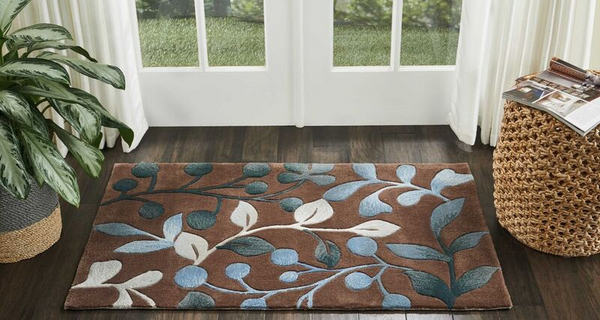 Nourison Sale Contour CON02 Mocha Rug