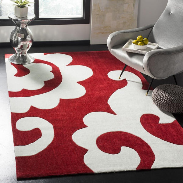 Safavieh Clearance Modern Art MDA633A Red Rug