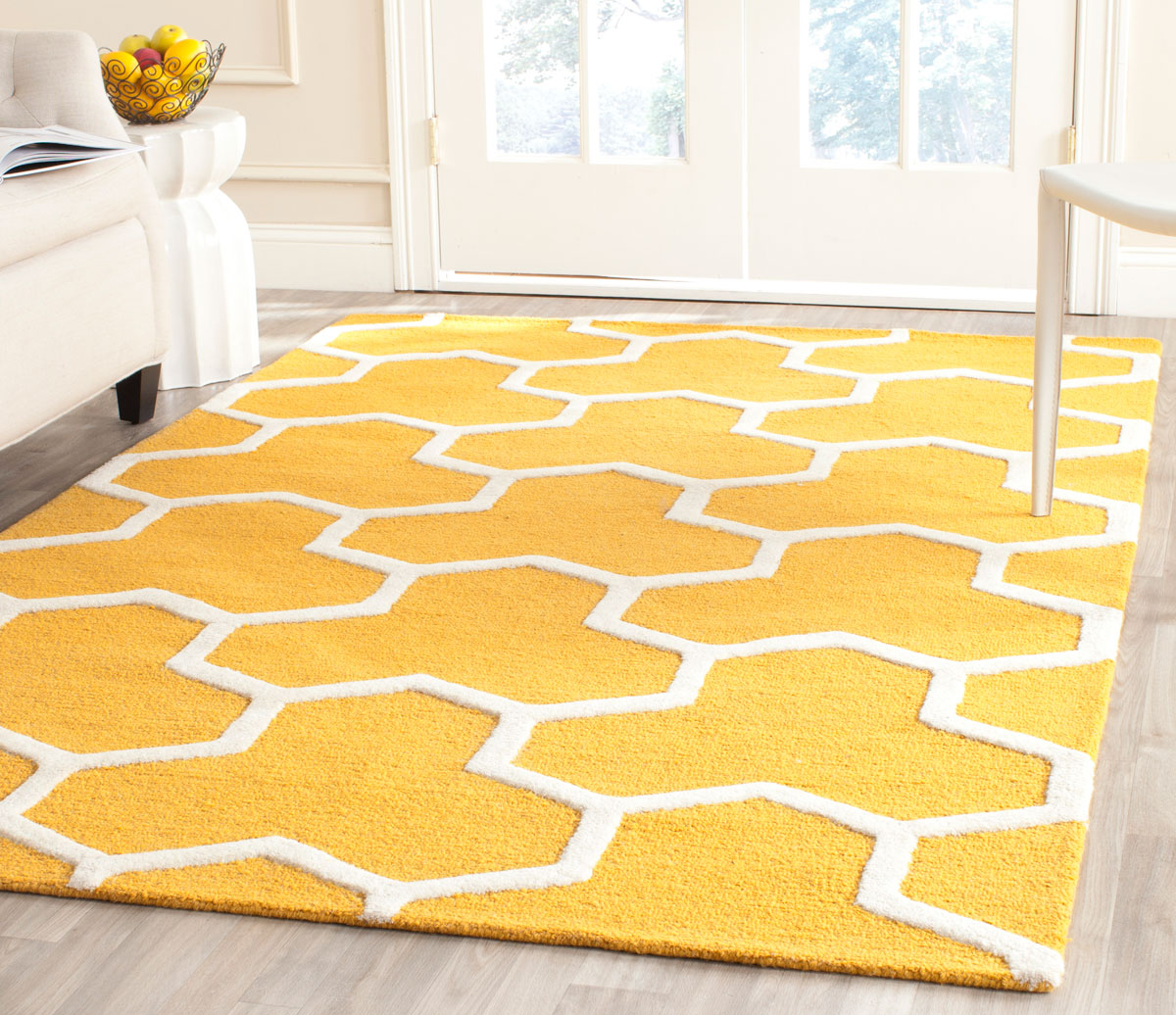 Safavieh Clearance Cambridge CAM146Q Gold Rug