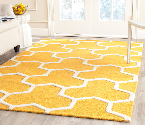 Safavieh Clearance Cambridge CAM146Q Gold Rug