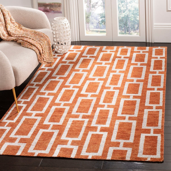 Safavieh Clearance Stone Wash STW203A Rust Rug