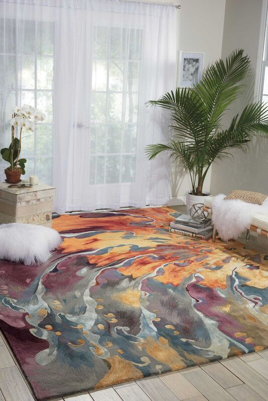 Nourison Prismatic PRS08 Multi Rug