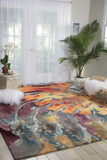 Nourison Prismatic PRS08 Multi Rug