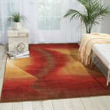 Nourison Clearance Radiant Arts RA04 Ruby Rug