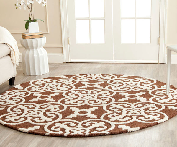 Safavieh Clearance Cambridge CAM133H Dark Brown Rug