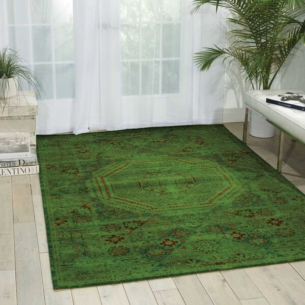 Nourison Clearance Timeless TML06 Teal Rug