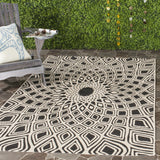 Safavieh Clearance Courtyard CY6616-25621 Black Rug