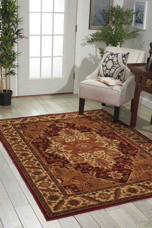 Nourison Clearance Paramount PAR05 Gold Rug