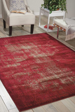 Nourison Clearance Karma KRM01 Red Rug
