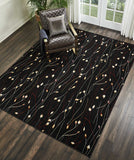 Nourison Clearance Grafix GRF15 Black Rug