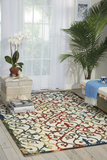 Nourison Clearance & Garden RS093 Multi Rug