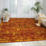 Nourison Clearance Timeless TML04 Scarlet Rug