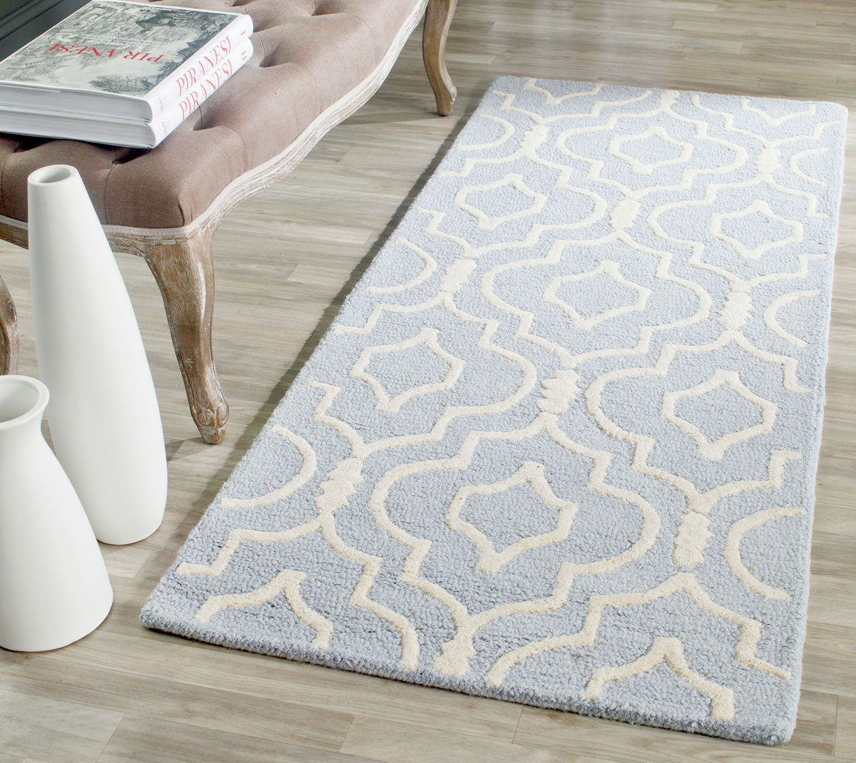 Safavieh Clearance Cambridge CAM141A Light Blue Rug