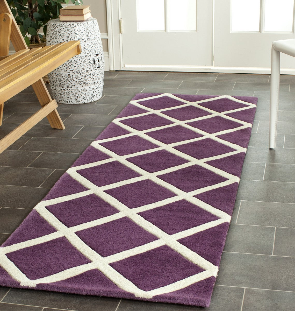 Safavieh Clearance Chatham CHT720F Purple Rug