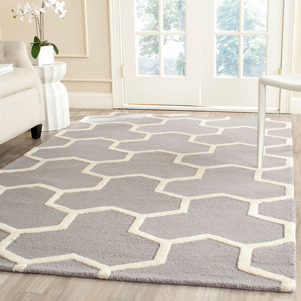 Safavieh Clearance Cambridge CAM146D Silver Rug