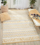 Nourison Clearance Kamal DS503 Yellow Rug