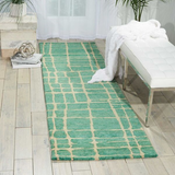 Nourison Clearance Tahoe Modern MTA03 Turquoise Rug