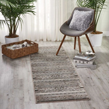 Nourison Clearance Karma KRM03 Stone Rug