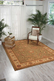 Nourison Clearance Living Treasures LI04 Green Rug