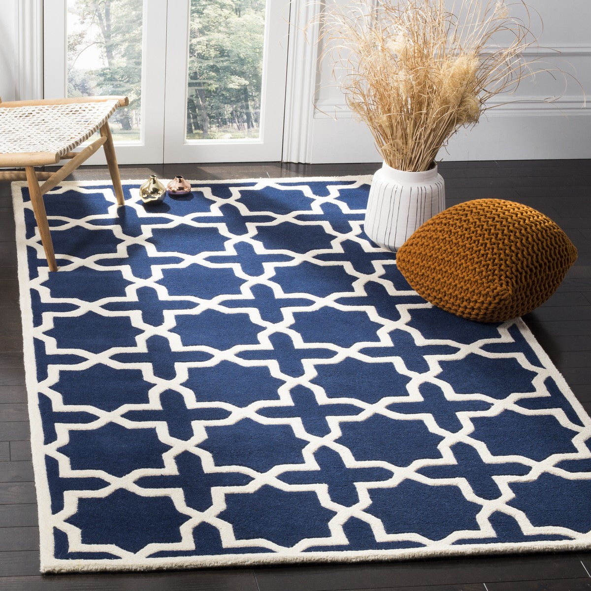 Safavieh Clearance Chatham CHT732C Dark Blue Rug