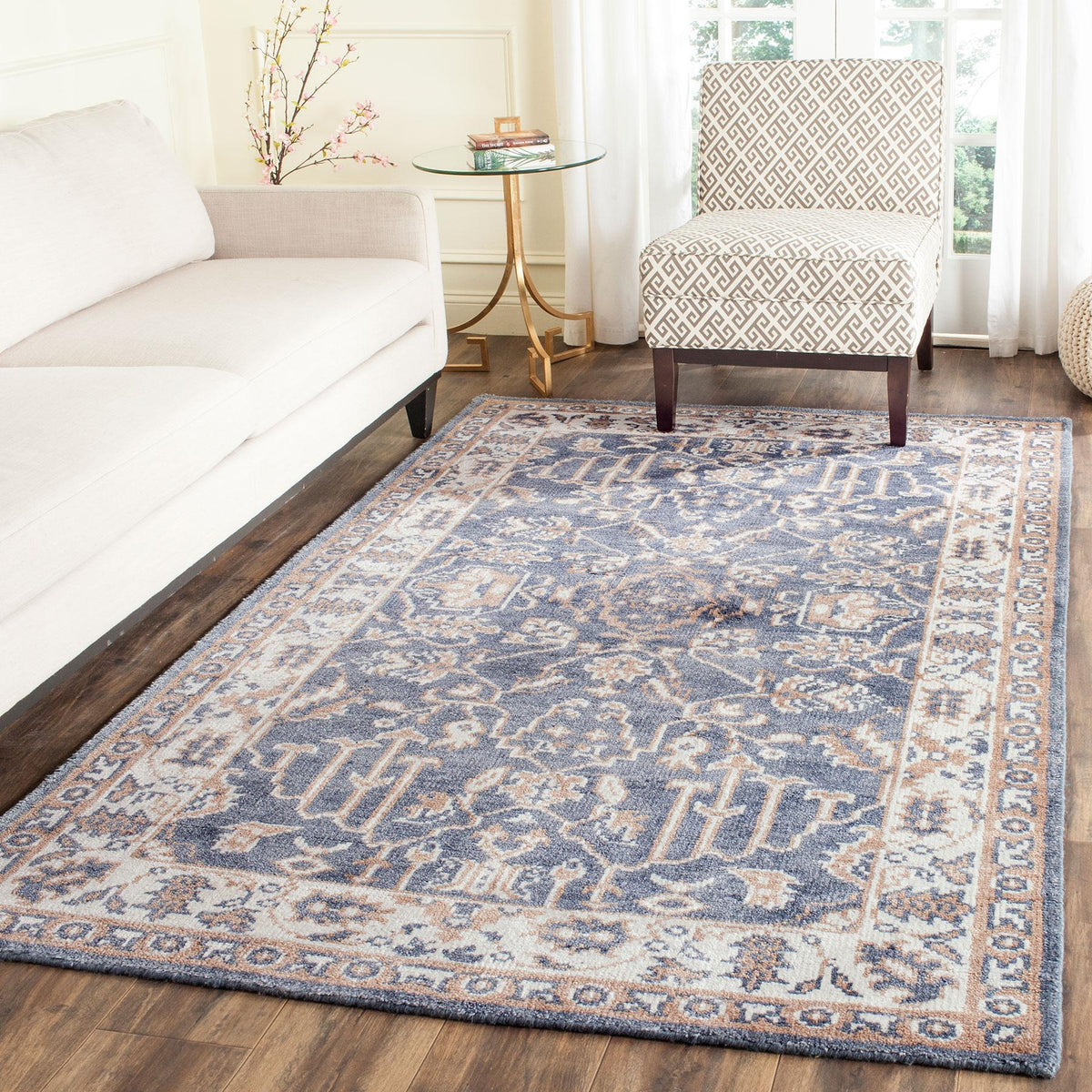 Safavieh Clearance Stone Wash STW240A Blue Rug
