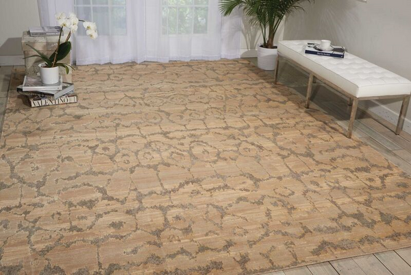 Nourison Clearance Silken Allure SLK10 Beige Rug