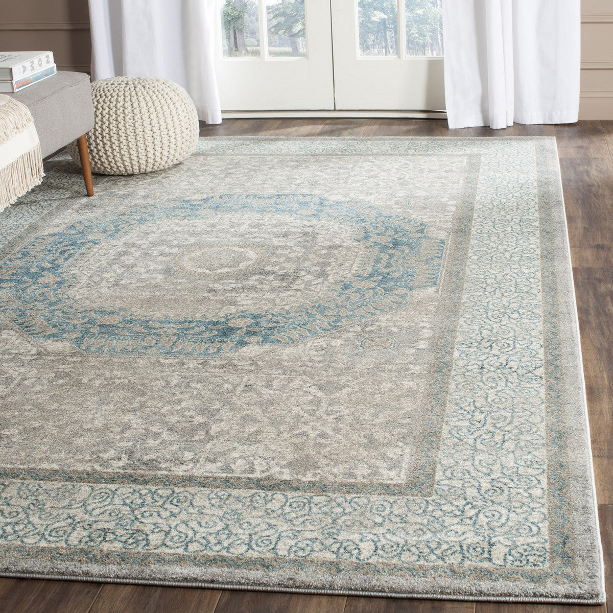 Safavieh Clearance Sophia SOF365A Light Grey Rug