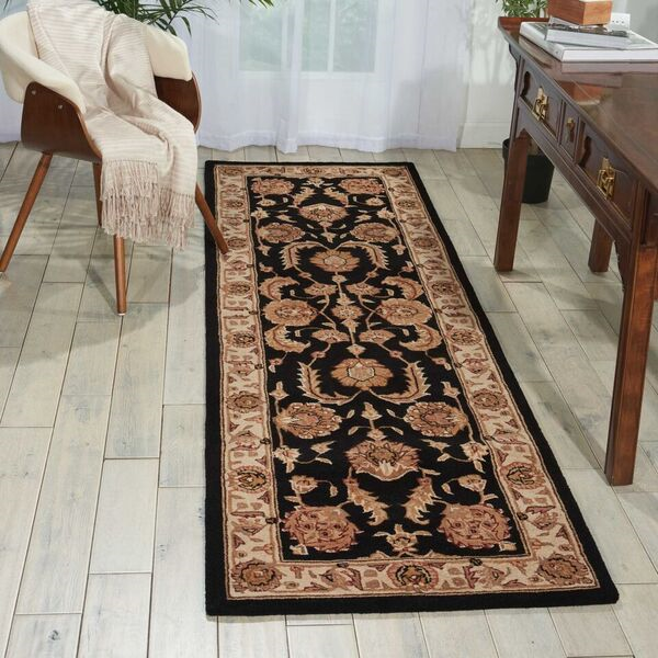 Nourison Clearance Heritage Hall HE19 Black Rug