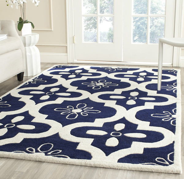 Safavieh Clearance Chatham CHT751C Navy Rug
