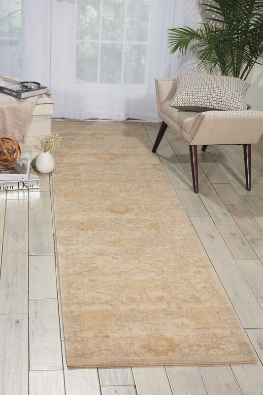 Nourison Clearance Silken Allure SLK12 Sand Rug
