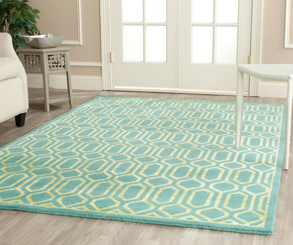 Safavieh Clearance Mosaic MOS150A Aqua Rug