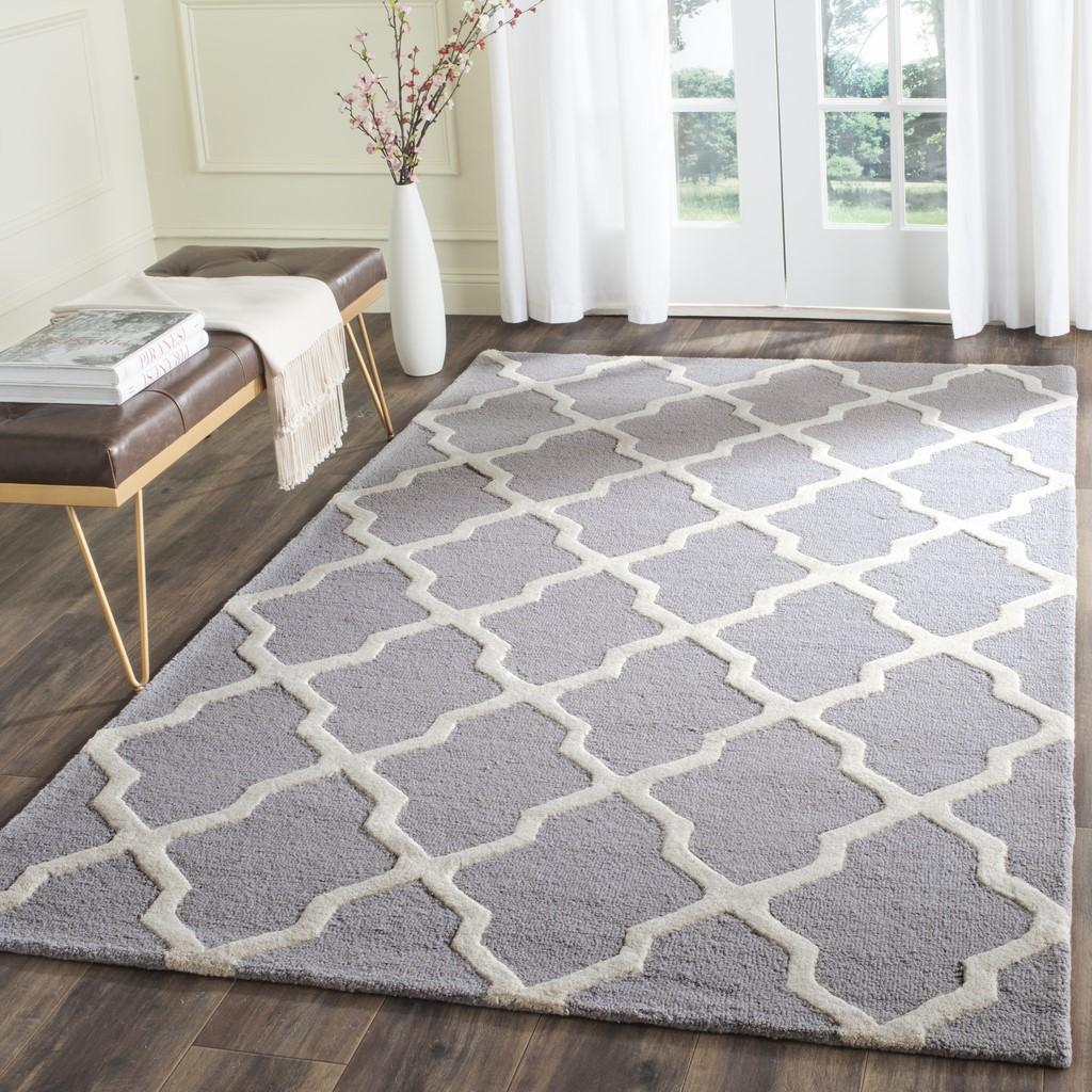 Safavieh Clearance Cambridge CAM121D Silver Rug