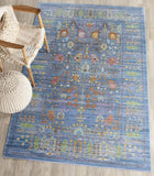 Safavieh Clearance Valencia VAL108M Blue Rug