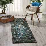 Nourison Sale Karma KRM04 Blue Rug