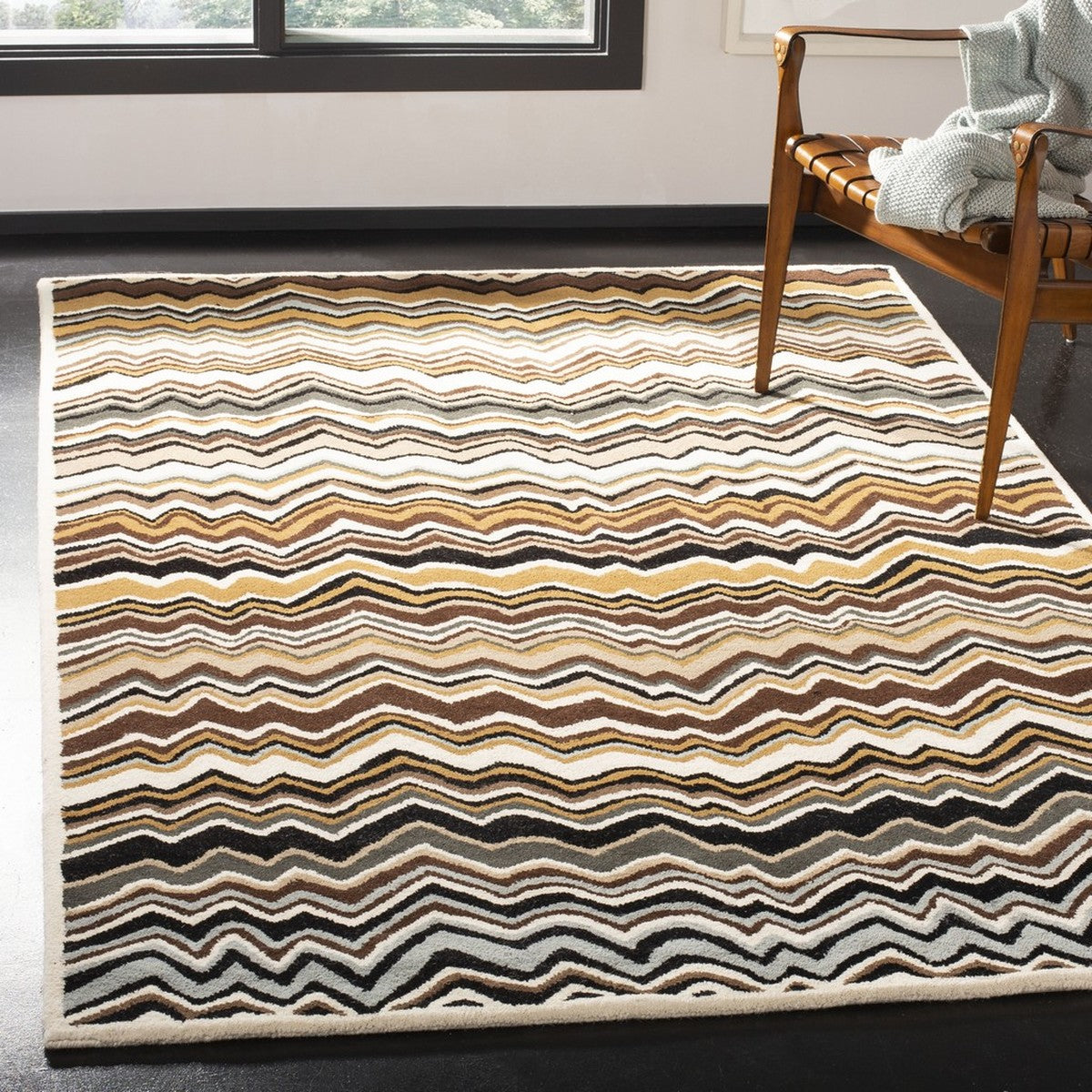 Safavieh Clearance Wyndham WYD317A Brown Multi Rug