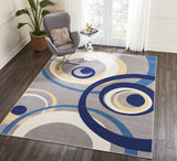 Nourison Clearance Grafix GRF21 Grey Rug