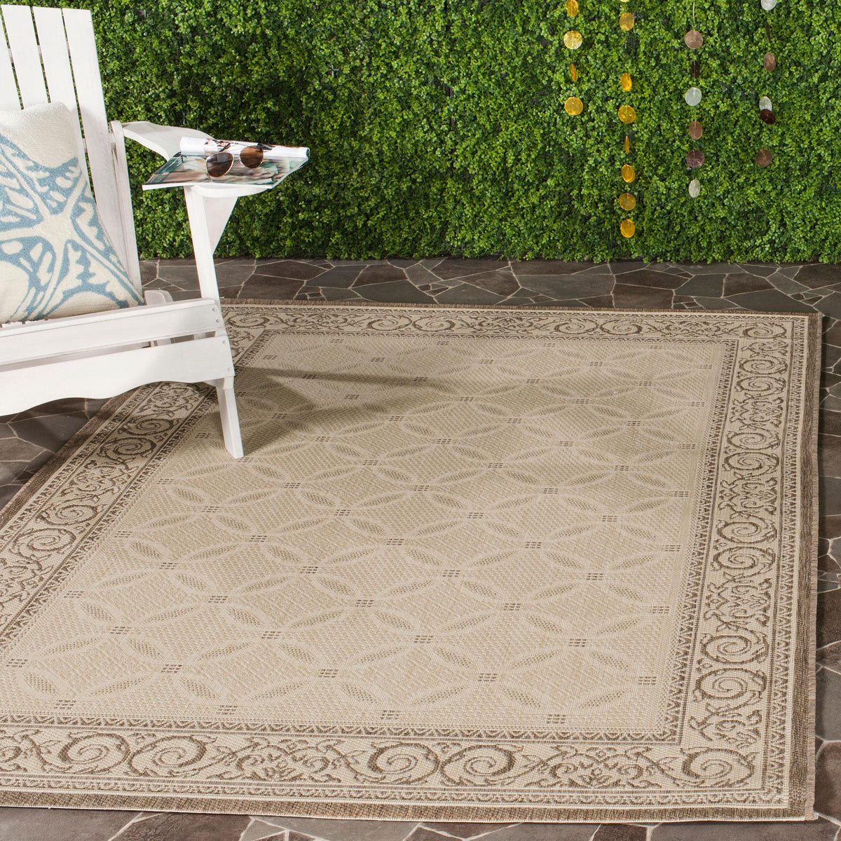 Safavieh Clearance Courtyard CY1502-3001 Natural Rug