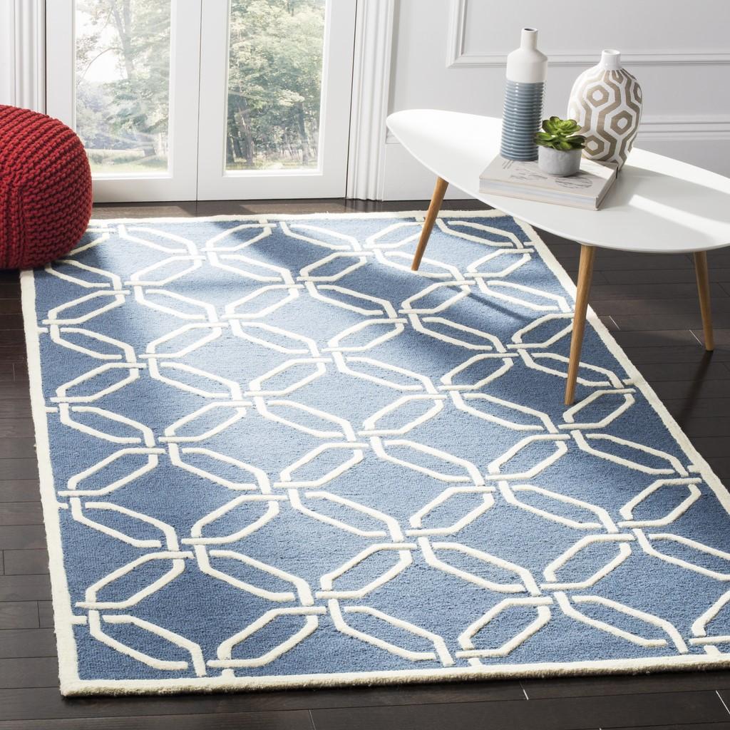 Safavieh Clearance Cambridge CAM311M Navy Rug