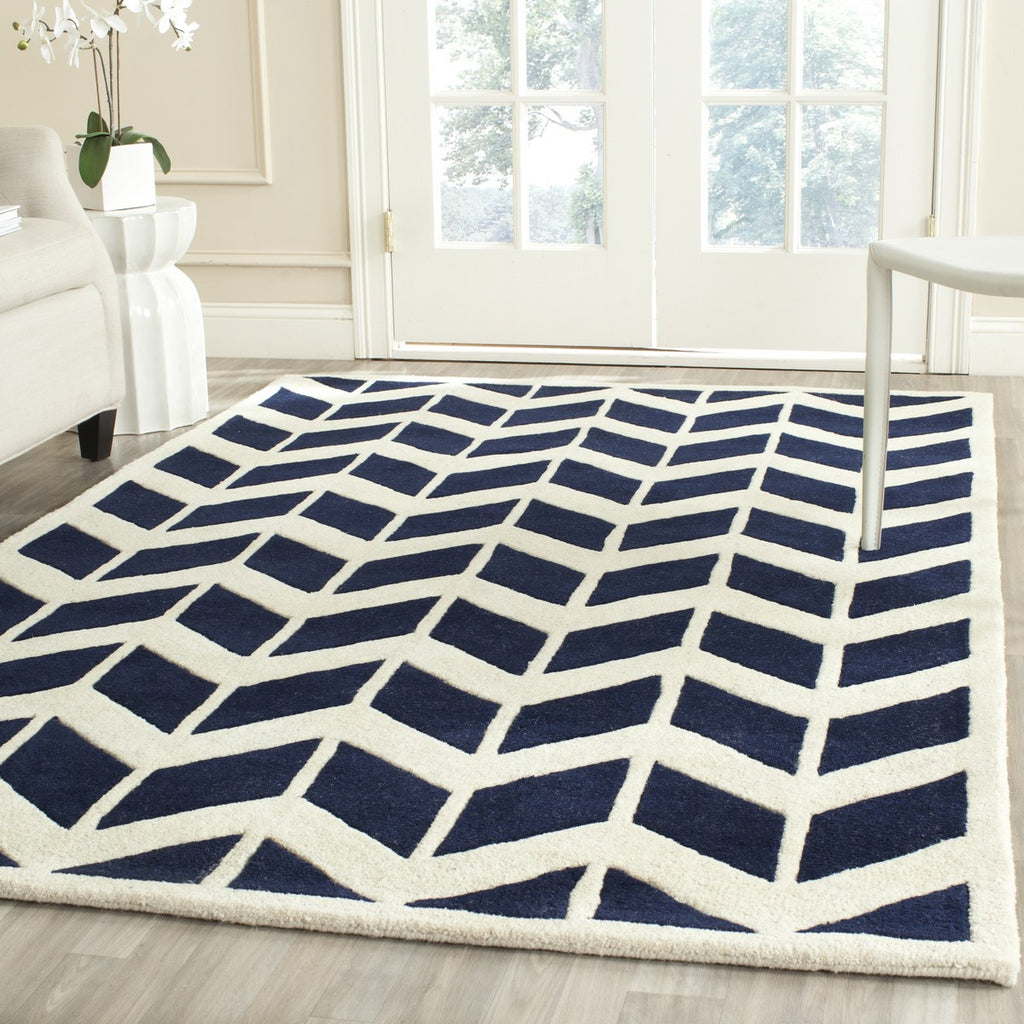 Safavieh Clearance Chatham CHT746C Navy Rug