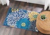 Nourison Sale Passion PSN17 Blue Rug