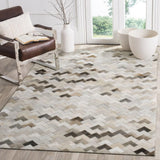 Safavieh Clearance Studio Leather STL183A Grey Rug