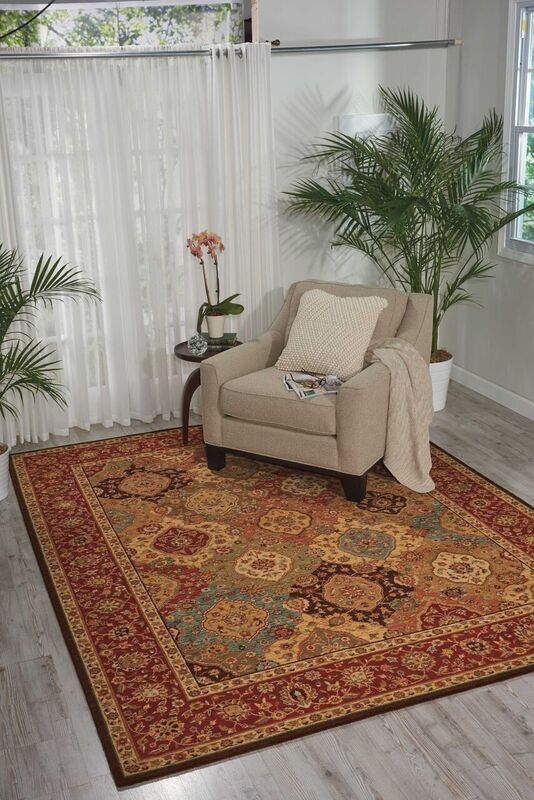Nourison Clearance Living Treasures LI03 Multi Rug