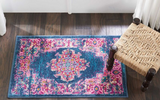 Nourison Sale Passion PSN03 Blue Rug
