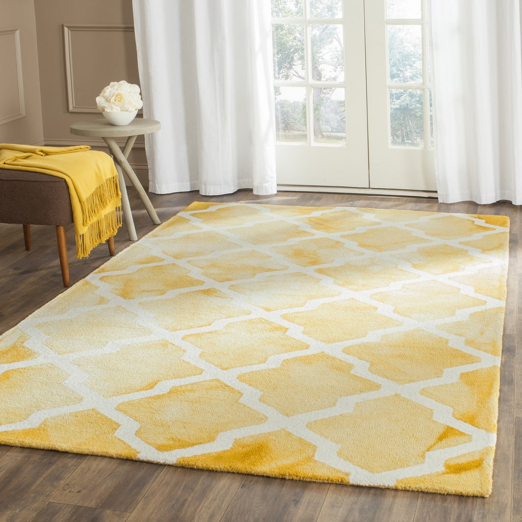 Safavieh Clearance Dip Dye DDY540H Gold Rug