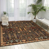 Nourison Clearance Timeless TML18 Navy Rug
